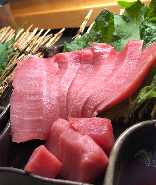 本マグロの炙り